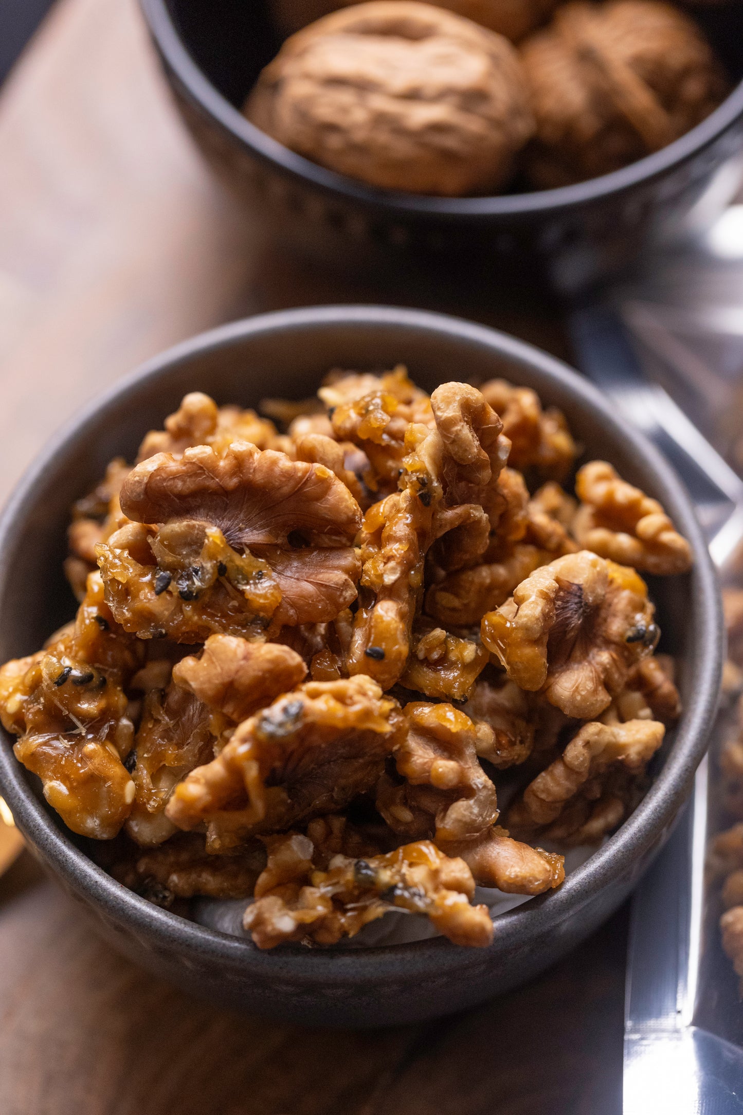 Honey Glazed Walnuts