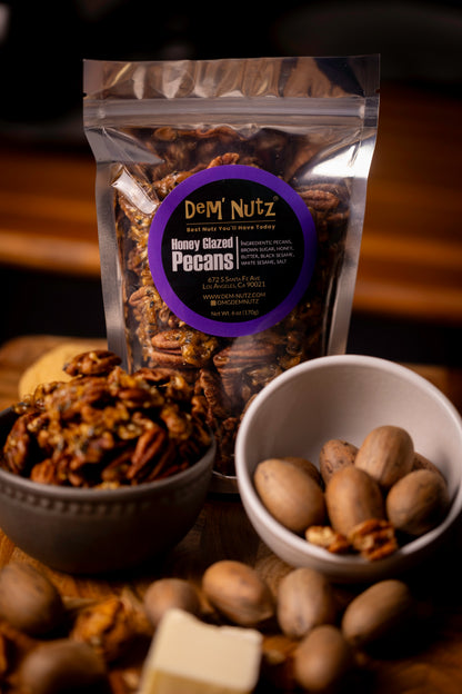 Honey Glazed Pecans