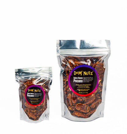 Spicy Honey Pecans